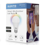 Alecto Smart LED -värilamppu Wi-Fi-yhteydellä Alecto Smart LED -värilamppu Wi-Fi-yhteydellä