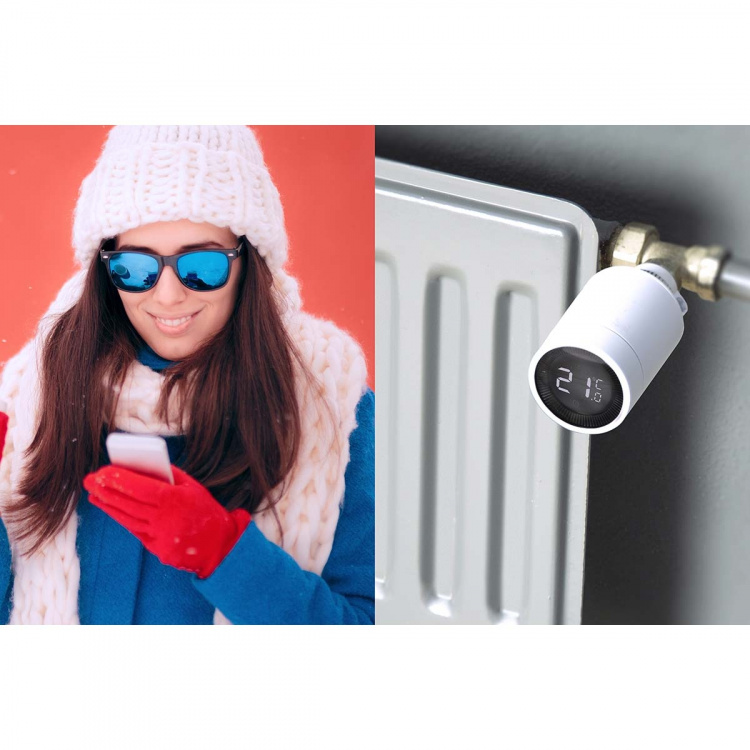 Alecto Smart Zigbee termostaattinen patteriventtiili