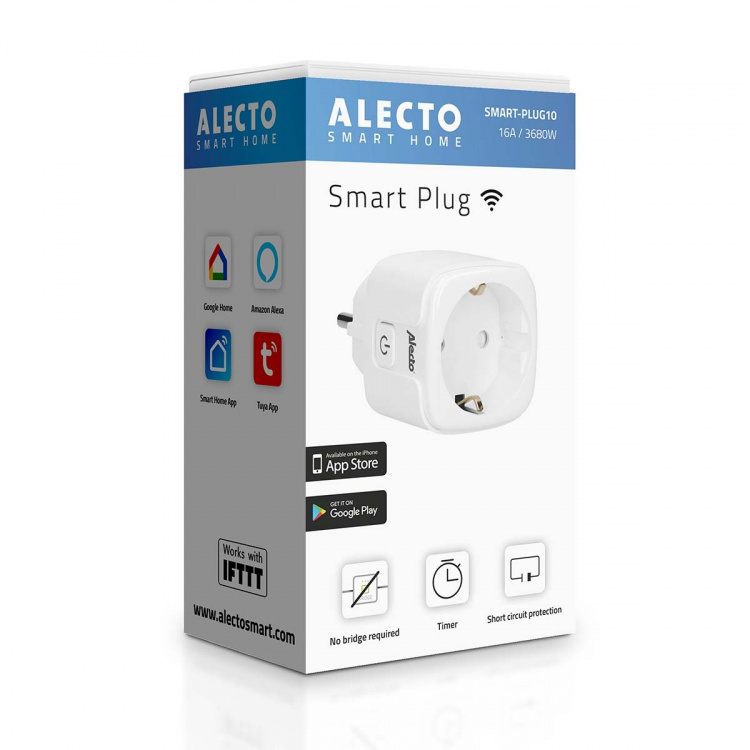 Alecto Smart Wi-Fi pistoke 16A 3680W