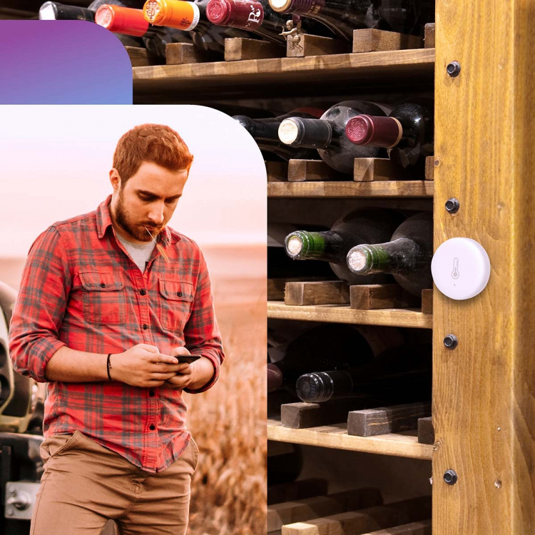 Alecto Smart Zigbee lämpötila- ja kosteusanturi