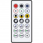 LogiLink RGB-valosilmukka kaukosäätimellä ja WiFi Tuya IP65 3 m 3 m