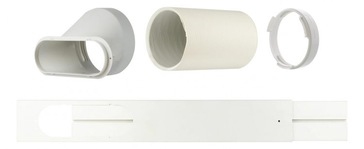 Smart Portabel AC, Kyla för rum upp till 35m², 12000BTU, Vit/Svart