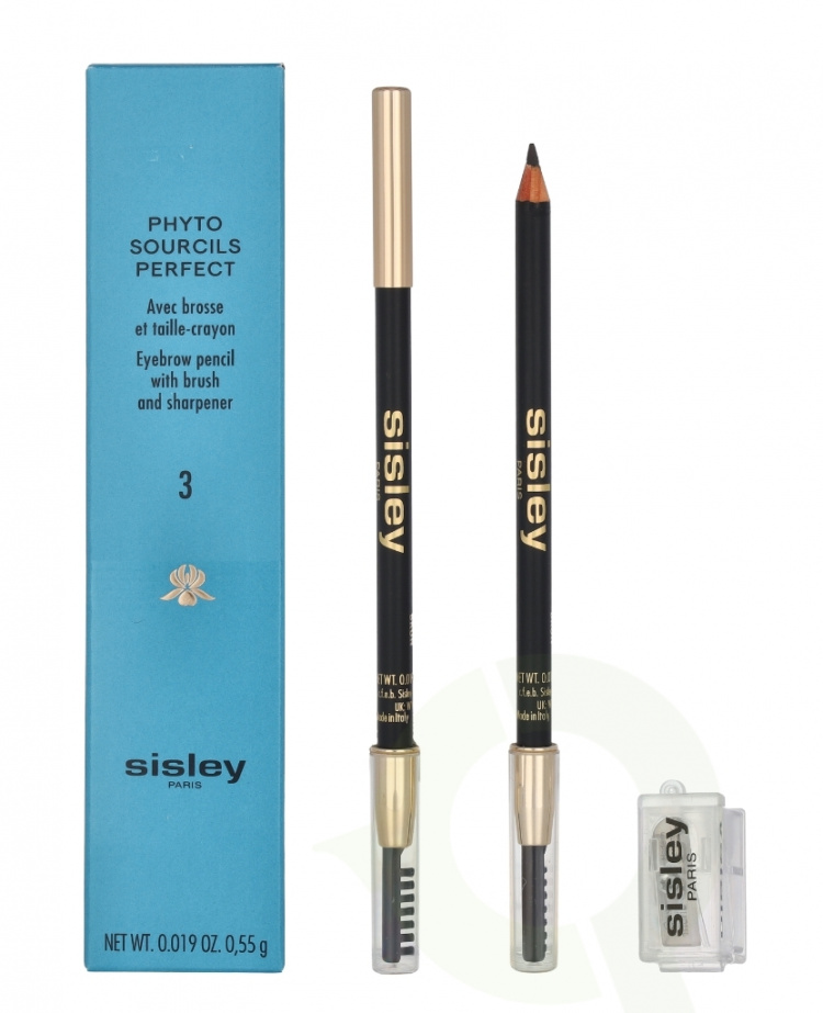 Sisley Phyto Sourcils Perfect Eyebrow Pencil 0.55 g #03 Brun - With Brush And Sharpener
