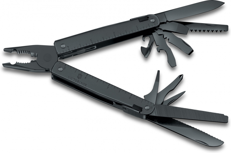 Victorinox SwissTool Burnished monitoimityökalu, musta Victorinox SwissTool Burnished monitoimityökalu, musta