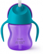 Philips Avent SCF796/02 -pillimuki kahvoilla, 200 ml, violetti Philips Avent SCF796/02 -pillimuki kahvoilla, 200 ml, violetti