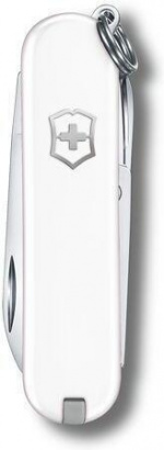 Victorinox Classic SD Falling Snow -monitoimityökalu, valkoinen