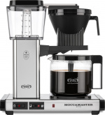 Moccamaster Optio -kahvinkeitin, hopea