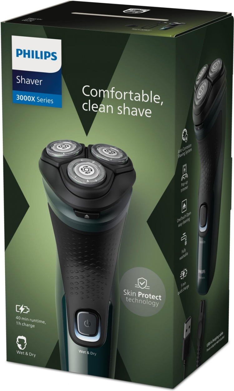 Philips Shaver series 3000X X3002/00 parranajokone
