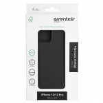 Essentials iPhone 12/12 Pro recycled TPU cover, black