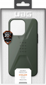 Urban Armor Gear iPhone 13 Pro Civilian Case, Olive
