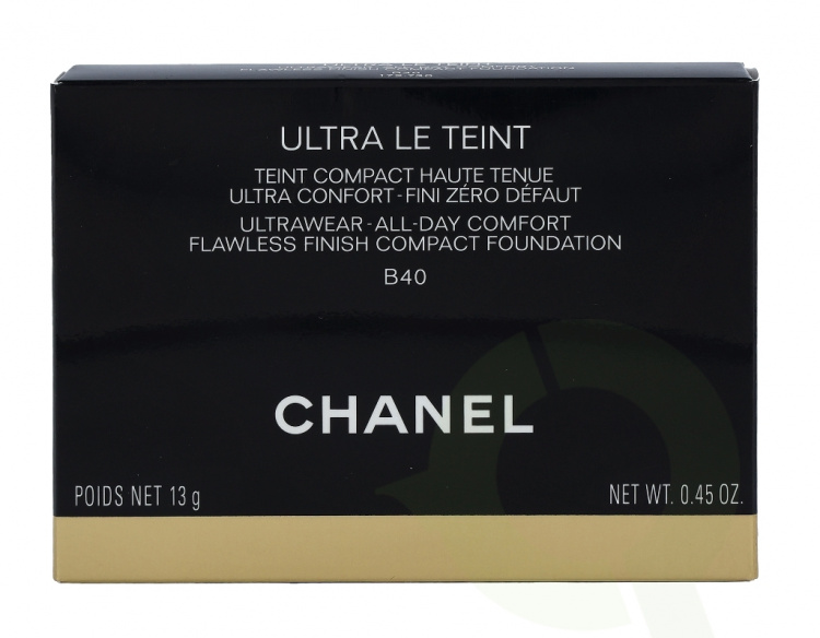 Chanel Ultra Le Teint Flawless Finish Compact Foundation 13 g B40 B40