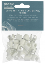 Nordic Quality kabelklipps 10-14mm