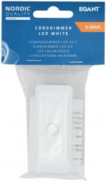 Nordic Quality Corddimmer 3-60vA LED. White