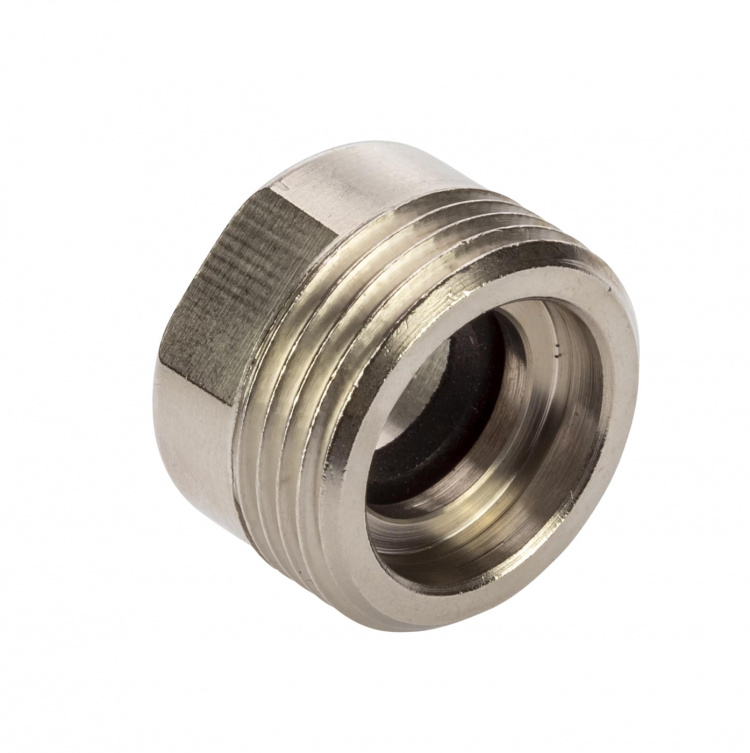 Nordic Quality Adapter, mässing 1/2