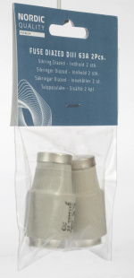 Nordic Quality fuse Diazed DZ 3 63A 2 st
