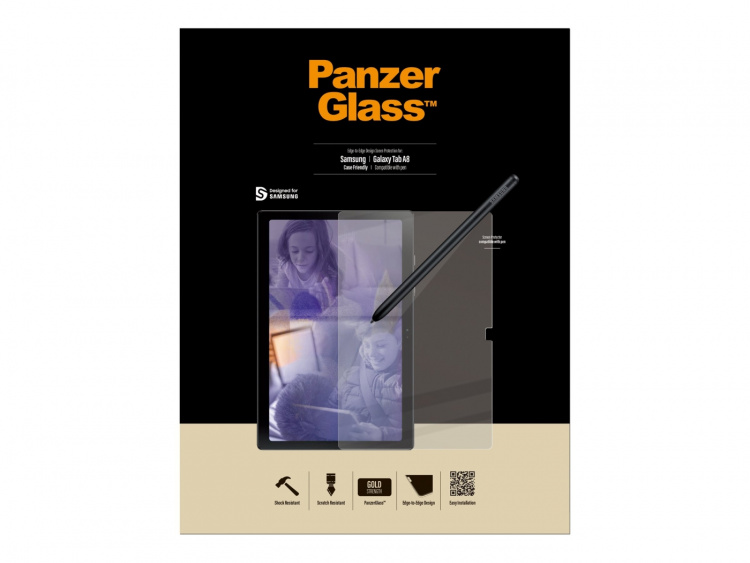 PanzerGlass Samsung Galaxy Tab A8 - Clear (Case Friendly)
