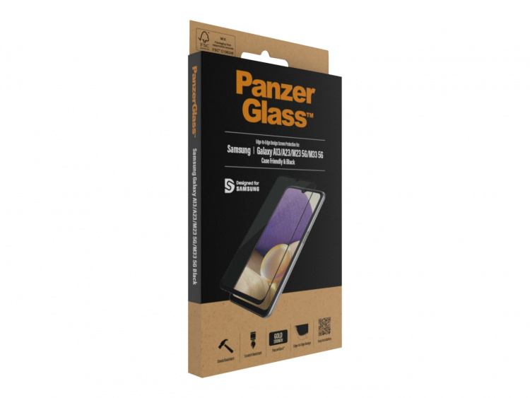 PanzerGlass Skærmbeskytter Sort Transparent Samsung Galaxy A13