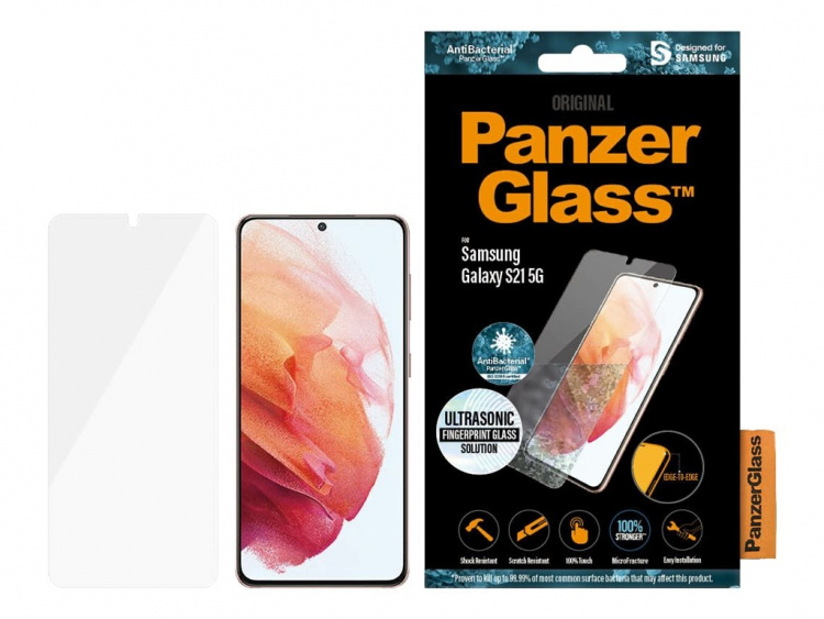 PanzerGlass Skærmbeskytter Transparent Samsung Galaxy S21 5G