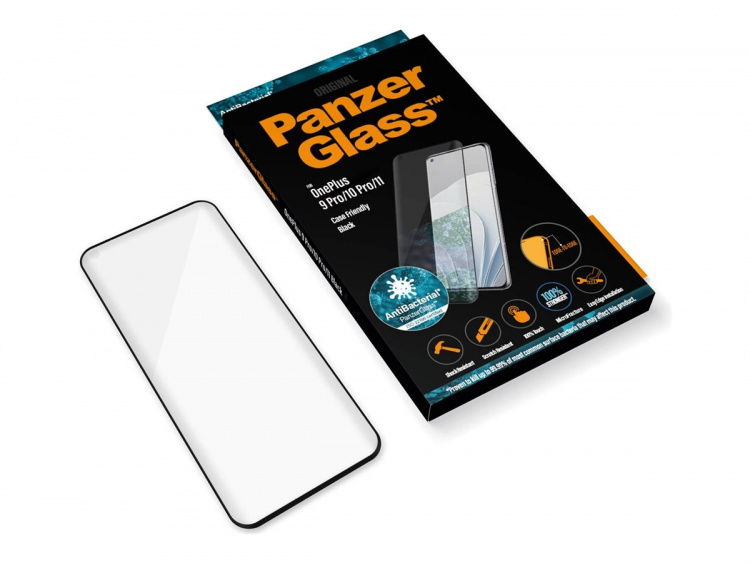 PanzerGlass Original Skærmbeskytter Transparent OnePlus 10 Pro, 9 Pro PanzerGlass Original Skærmbeskytter Transparent OnePlus 10 Pro, 9 Pro