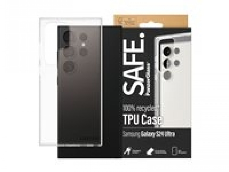 PanzerGlass SAFE. by PanzerGlass Beskyttelsescover Gennemsigtig Samsung Galaxy S24 Ultra