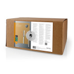 Nedis Verkkokaapeli | CAT6 | Kiinteä | U/UTP | Puhdas kupari | 305.0 m | Sisäkäyttöön | Pyöreä | LSZH | Harmaa | Vetolaatikko