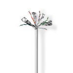 Nedis Verkkokaapeli | CAT6 | Kiinteä | S/FTP | Puhdas kupari | 305.0 m | Sisäkäyttöön | Pyöreä | LSZH | Harmaa | Vetolaatikko Nedis Verkkokaapeli | CAT6 | Kiinteä | S/FTP | Puhdas kupari | 305.0 m | Sisäkäyttöön | Pyöreä | LSZH | Harmaa | Vetolaatikko