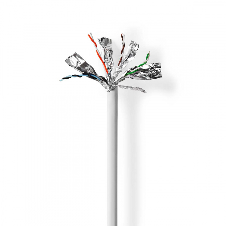 Nedis Verkkokaapeli | CAT6a | Kiinteä | SF/UTP | Kupari | 100.0 m | Sisäkäyttöön | Pyöreä | LSZH | Harmaa | Pakkaus Nedis Verkkokaapeli | CAT6a | Kiinteä | SF/UTP | Kupari | 100.0 m | Sisäkäyttöön | Pyöreä | LSZH | Harmaa | Pakkaus