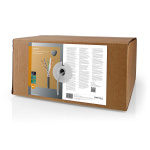 Nedis Verkkokaapeli | CAT6 | Kiinteä | U/UTP | CCA | 305.0 m | Ulkokäyttöön | Pyöreä | PE | Musta | Vetolaatikko Nedis Verkkokaapeli | CAT6 | Kiinteä | U/UTP | CCA | 305.0 m | Ulkokäyttöön | Pyöreä | PE | Musta | Vetolaatikko