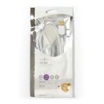 Nedis USB kaapeli | USB 2.0 | USB-A Uros | USB Micro-B Uros | 480 Mbps | Kullattu | 1.00 m | Litteä | PVC | Valkoinen | Muovipussi