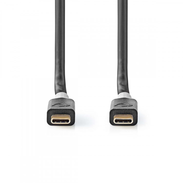 Nedis USB kaapeli | USB 3.2 Gen 2x2 | USB-C™ Uros | USB-C™ Uros | 100 W | 4K@60Hz | 20 Gbps | Kullattu | 2.00 m | Pyöreä | PVC | Hopea | Laatikko Nedis USB kaapeli | USB 3.2 Gen 2x2 | USB-C™ Uros | USB-C™ Uros | 100 W | 4K@60Hz | 20 Gbps | Kullattu | 2.00 m | Pyöreä | PVC | Hopea | Laatikko