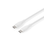 Nedis USB kaapeli | USB 2.0 | USB-C™ Uros | USB-C™ Uros | 60 W | 480 Mbps | Niklattu | 1.50 m | Pyöreä | Silikoni | Valkoinen | Laatikko