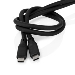 Nedis USB kaapeli | USB 3.2 Gen 1 | USB-C™ Uros | USB-C™ Uros | 60 W | 4K@30Hz | 5 Gbps | Niklattu | 1.50 m | Pyöreä | Silikoni | Musta | Laatikko
