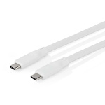 Nedis USB kaapeli | USB 3.2 Gen 1 | USB-C™ Uros | USB-C™ Uros | 60 W | 4K@60Hz | 5 Gbps | Niklattu | 1.50 m | Pyöreä | Silikoni | Valkoinen | Laatikko Nedis USB kaapeli | USB 3.2 Gen 1 | USB-C™ Uros | USB-C™ Uros | 60 W | 4K@60Hz | 5 Gbps | Niklattu | 1.50 m | Pyöreä | Silikoni | Valkoinen | Laatikko