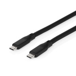 Nedis USB kaapeli | USB 3.2 Gen 2 | USB-C™ Uros | USB-C™ Uros | 240 W | 8K@30Hz | 20 Gbps | Niklattu | 1.00 m | Pyöreä | Silikoni | Musta | Laatikko