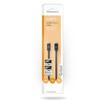 Nedis USB kaapeli | USB 4.0 Gen 3x2 | USB-C™ Uros | USB-C™ Uros | 240 W | 8K@60Hz | 40 Gbps | Niklattu | 1.00 m | Pyöreä | PVC | Musta | Laatikko