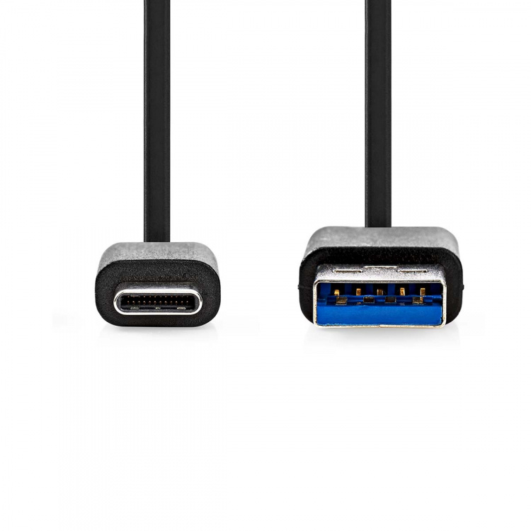 Nedis USB kaapeli | USB 3.2 Gen 1 | USB-A Uros | USB-C™ Uros | 60 W | 5 Gbps | Niklattu | 1.00 m | Pyöreä | PVC | Musta | Laatikko Nedis USB kaapeli | USB 3.2 Gen 1 | USB-A Uros | USB-C™ Uros | 60 W | 5 Gbps | Niklattu | 1.00 m | Pyöreä | PVC | Musta | Laatikko