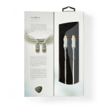 Nedis USB kaapeli | USB 3.2 Gen 2x2 | USB-C™ Uros | USB-C™ Uros | 100 W | 4K@60Hz | 20 Gbps | Kullattu | 1.00 m | Pyöreä | Nailon / Punottu | Hopea | Laatikko kannella ja ikkunalla Nedis USB kaapeli | USB 3.2 Gen 2x2 | USB-C™ Uros | USB-C™ Uros | 100 W | 4K@60Hz | 20 Gbps | Kullattu | 1.00 m | Pyöreä | Nailon / Punottu | Hopea | Laatikko kannella ja ikkunalla