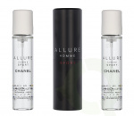 Chanel Allure Homme Sport Giftset 60 ml 2x Edt Spray Refill 20Ml/ 1 Edt Spray 20ML