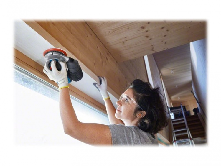 Bosch GEX Professional 18V-125 Slipmaskin med slumpmässig krets Utan batteri Inget batteri