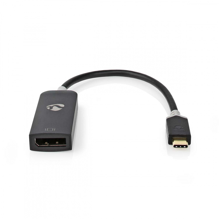 Nedis USB-C™ Sovitin | USB 3.2 Gen 1 | USB-C™ Uros | DisplayPort Naaras | 8K@30Hz | 0.20 m | Pyöreä | Kullattu | PVC | Antrasiitti | Ikkunallinen laatikko Nedis USB-C™ Sovitin | USB 3.2 Gen 1 | USB-C™ Uros | DisplayPort Naaras | 8K@30Hz | 0.20 m | Pyöreä | Kullattu | PVC | Antrasiitti | Ikkunallinen laatikko