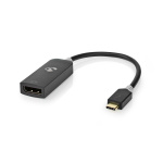 Nedis USB-C™ Sovitin | USB 3.2 Gen 1 | USB-C™ Uros | DisplayPort Naaras | 8K@30Hz | 0.20 m | Pyöreä | Kullattu | PVC | Antrasiitti | Ikkunallinen laatikko Nedis USB-C™ Sovitin | USB 3.2 Gen 1 | USB-C™ Uros | DisplayPort Naaras | 8K@30Hz | 0.20 m | Pyöreä | Kullattu | PVC | Antrasiitti | Ikkunallinen laatikko