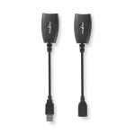 Nedis Aktiivinen USB-kaapeli | USB 1.1 | USB-A Uros | RJ45 Naaras | 12 Mbps | 0.20 m | Pyöreä | Niklattu | PVC | Kupari | Laatikko Nedis Aktiivinen USB-kaapeli | USB 1.1 | USB-A Uros | RJ45 Naaras | 12 Mbps | 0.20 m | Pyöreä | Niklattu | PVC | Kupari | Laatikko