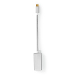 Nedis USB-C™ Sovitin | USB 3.2 Gen 1 | USB-C™ Uros | DisplayPort Naaras | 0.20 m | Pyöreä | Kullattu | Nailon / Punottu | Hopea | Laatikko kannella ja ikkunalla Nedis USB-C™ Sovitin | USB 3.2 Gen 1 | USB-C™ Uros | DisplayPort Naaras | 0.20 m | Pyöreä | Kullattu | Nailon / Punottu | Hopea | Laatikko kannella ja ikkunalla