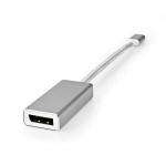Nedis USB-C™ Sovitin | USB 3.2 Gen 1 | USB-C™ Uros | DisplayPort Naaras | 0.20 m | Pyöreä | Kullattu | Nailon / Punottu | Hopea | Laatikko kannella ja ikkunalla Nedis USB-C™ Sovitin | USB 3.2 Gen 1 | USB-C™ Uros | DisplayPort Naaras | 0.20 m | Pyöreä | Kullattu | Nailon / Punottu | Hopea | Laatikko kannella ja ikkunalla