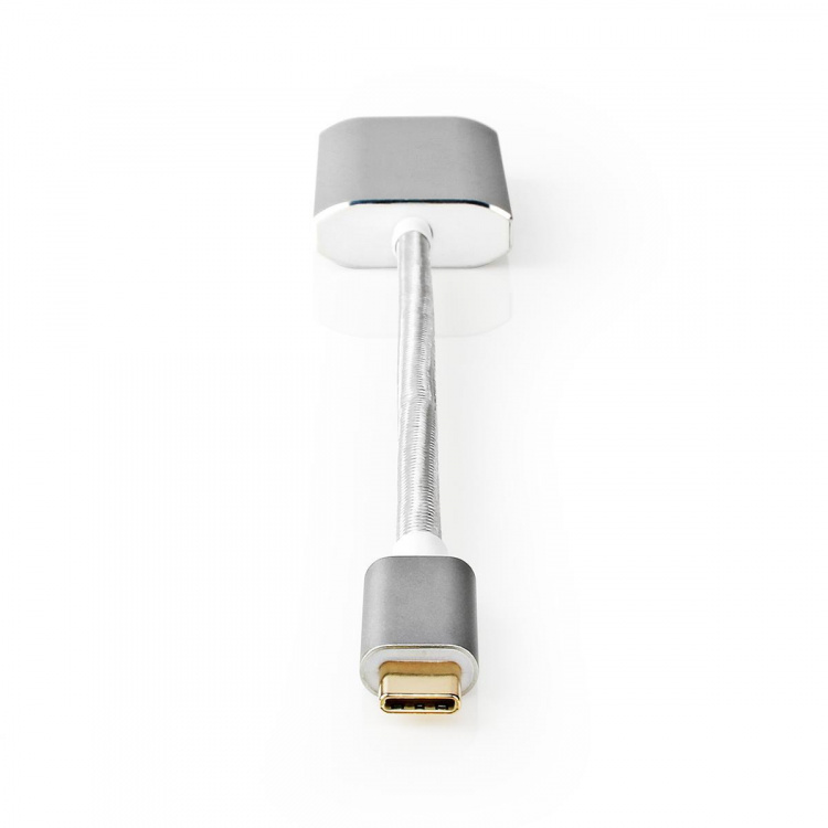 Nedis USB-C™ Sovitin | USB 3.2 Gen 1 | USB-C™ Uros | Mini DisplayPort Naaras | Power delivery | 0.20 m | Pyöreä | Kullattu | Nailon / Punottu | Hopea | Laatikko kannella ja ikkunalla Nedis USB-C™ Sovitin | USB 3.2 Gen 1 | USB-C™ Uros | Mini DisplayPort Naaras | Power delivery | 0.20 m | Pyöreä | Kullattu | Nailon / Punottu | Hopea | Laatikko kannella ja ikkunalla