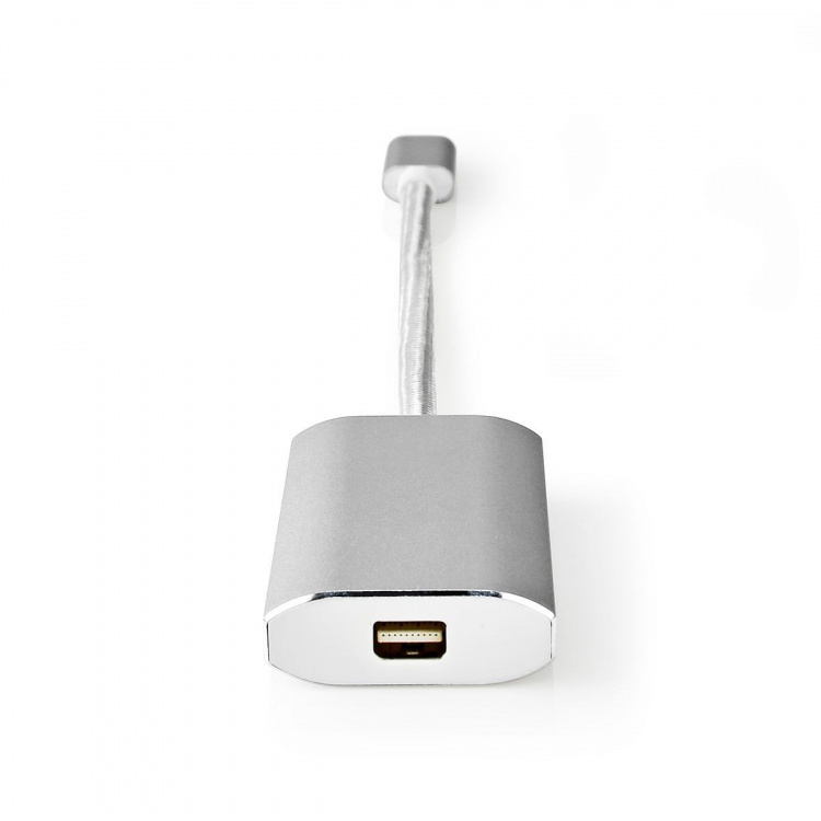 Nedis USB-C™ Sovitin | USB 3.2 Gen 1 | USB-C™ Uros | Mini DisplayPort Naaras | Power delivery | 0.20 m | Pyöreä | Kullattu | Nailon / Punottu | Hopea | Laatikko kannella ja ikkunalla Nedis USB-C™ Sovitin | USB 3.2 Gen 1 | USB-C™ Uros | Mini DisplayPort Naaras | Power delivery | 0.20 m | Pyöreä | Kullattu | Nailon / Punottu | Hopea | Laatikko kannella ja ikkunalla