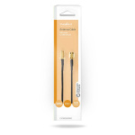 Nedis Antennikaapeli | SMA naaras | SMA uros | Kullattu | 50 Ohm | Yksinkertainen suojaus | 0.50 m | Pyöreä | Punottu | Musta | Laatikko