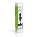 Nedis Mikrofoni | Käyttötarkoitus: Älypuhelin / Kannettava / Tabletti | Langaton / USB Type-C™ | USB-C™ Female | On/off-kytkin
