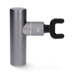 Nedis SmartLife Urheiluhierontapistooli | Akkukäyttöinen | Ladattava | 5 Hierontatilaa | Kartiomainen pää / Kiristysnyörilaukku / Litteä pää / Pallomainen pää / U-muotoinen pää | Tummanharmaa