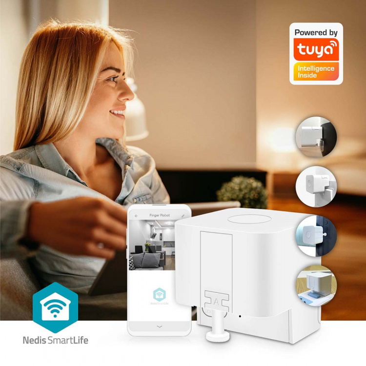 Nedis SmartLife Finger Robot | CR2 | 1000 mAh | Bluetooth® | Kolme erilaista sormea Nedis SmartLife Finger Robot | CR2 | 1000 mAh | Bluetooth® | Kolme erilaista sormea